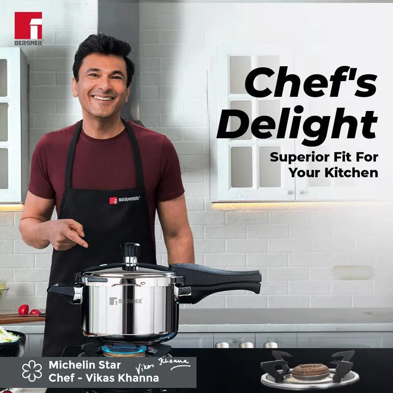 Bergner Induction Safe Pressure Cooker - 5000 ml/19 Inches media 5