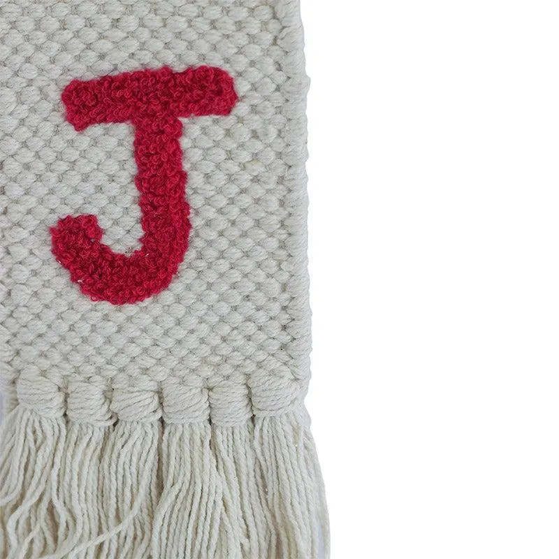 Monogram Mini Wall Hanging - J media 4