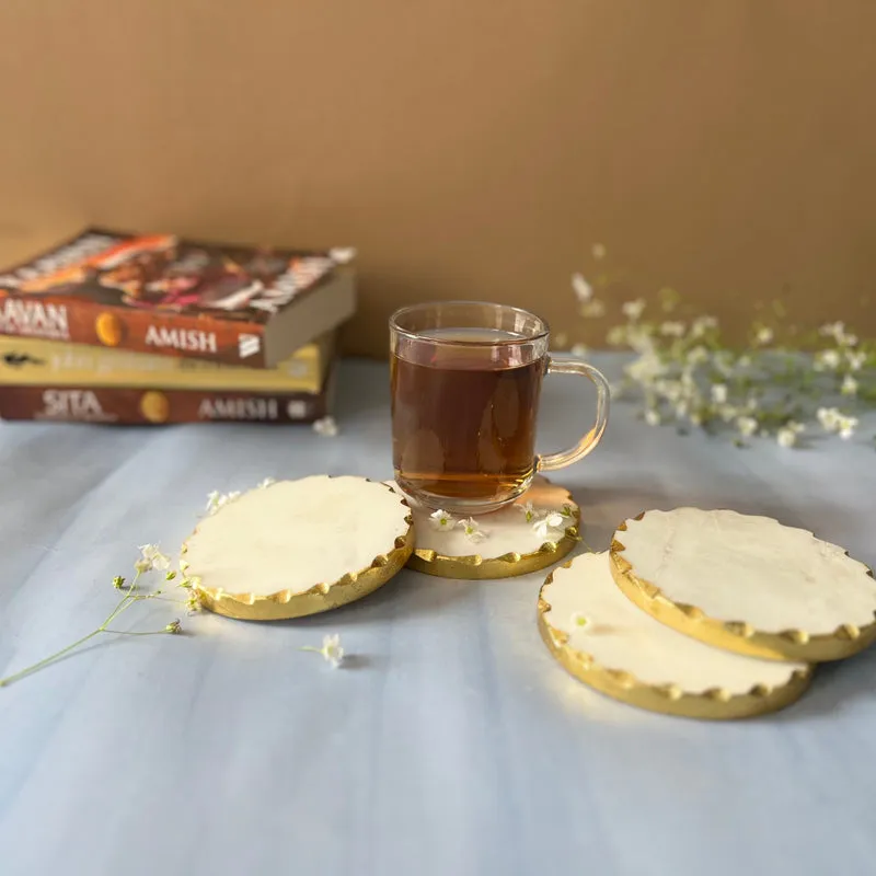 Holden Handcrafted Marble Coaster - Set Of Four media 3
