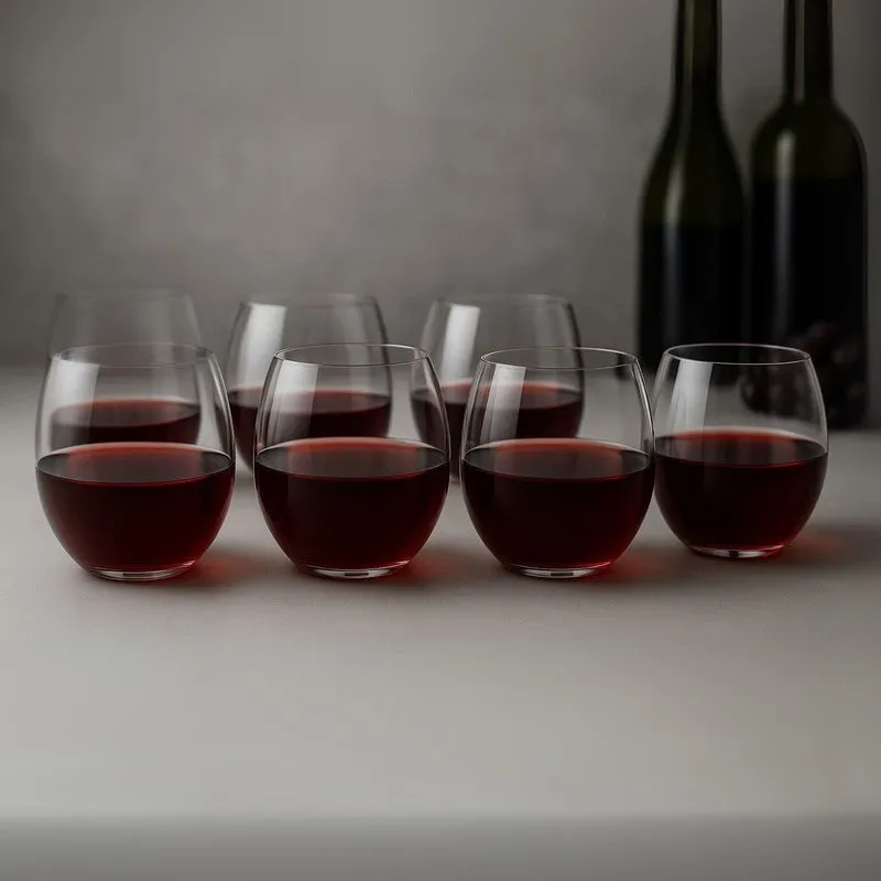 EvoSip Modern Stemless Glass (250 mL) - Set Of Six media 1
