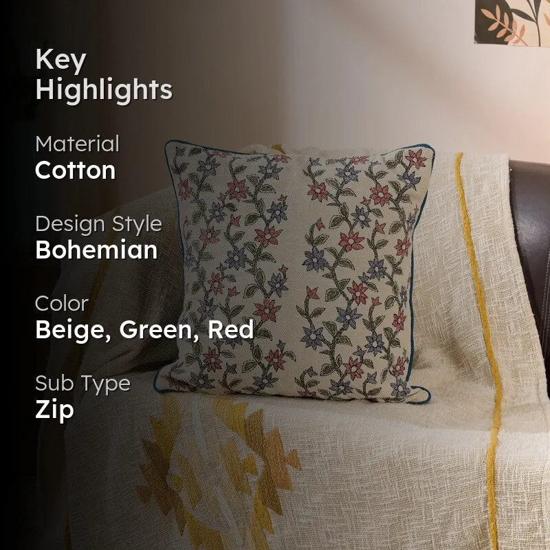 Sunny Daisy Cotton Cushion media 2