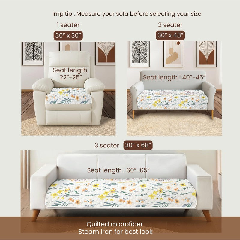 Urban Space Floral Sofa Cover media 8