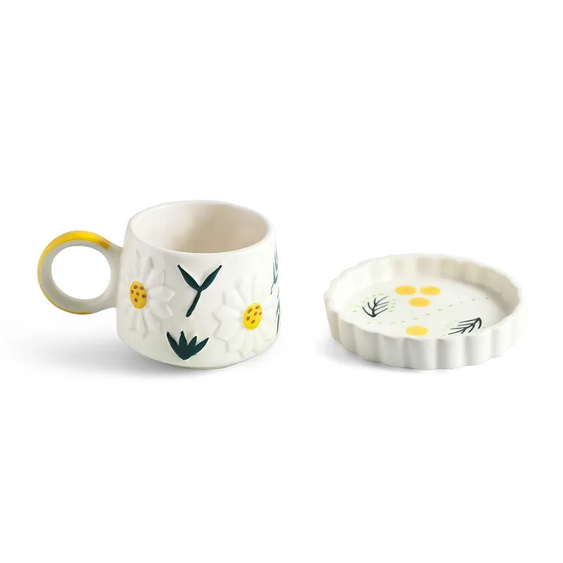Floral Bloom Cup & Saucer - 310 ML media 4