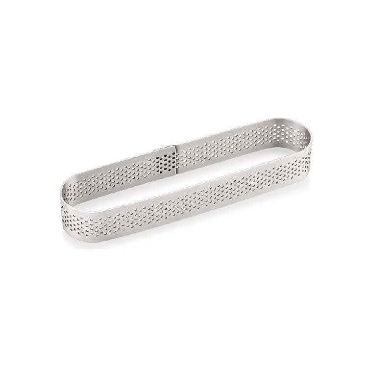 Perforated Oval Tart Ring - Set Of Three media 4