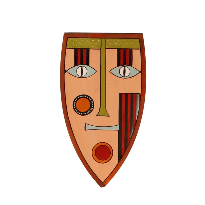 Raagi Mask Wooden Wall Accent media 3