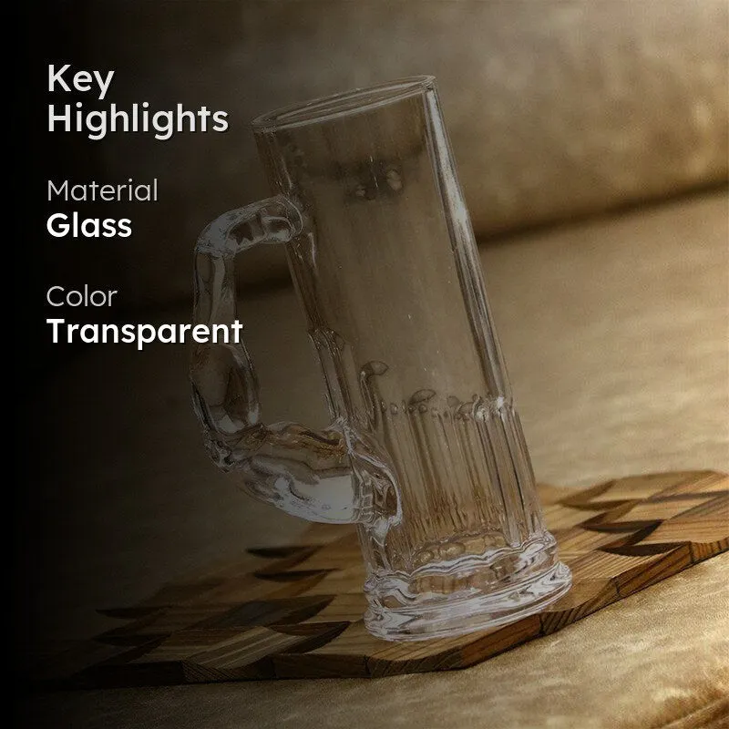 Barnaby Beer Mug (600 ML) - Set Of Two media 2