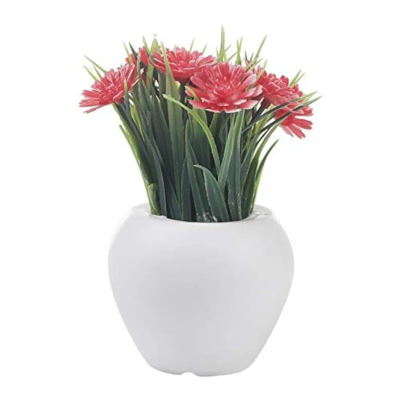 Noha Faux Plant In Apple Pot - Set Of Three media 5