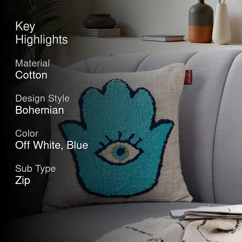 Mystic Palm Tufted Cushion Cover media 2