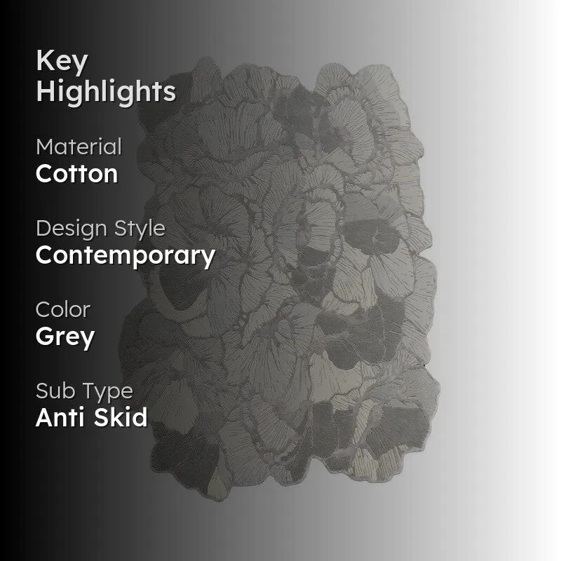 Kairo Cotton Carpet - Grey media 2
