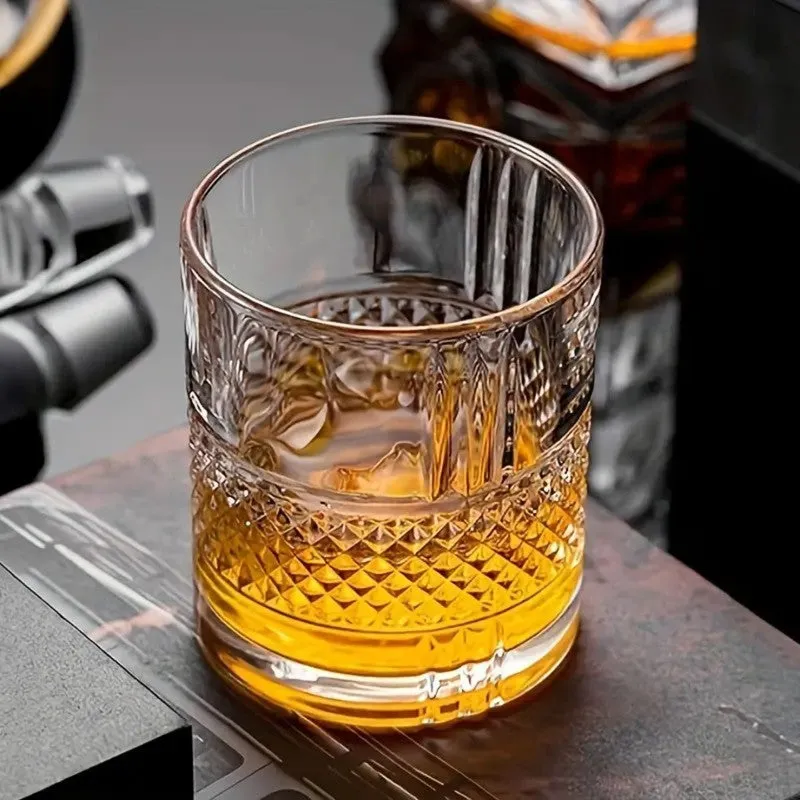 Elegant Minimalist Scotch & Whiskey Glass Set (300 mL) (6 Pieces) - Set Of Six media 4