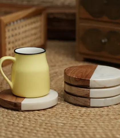 Acacia Wood · Marble