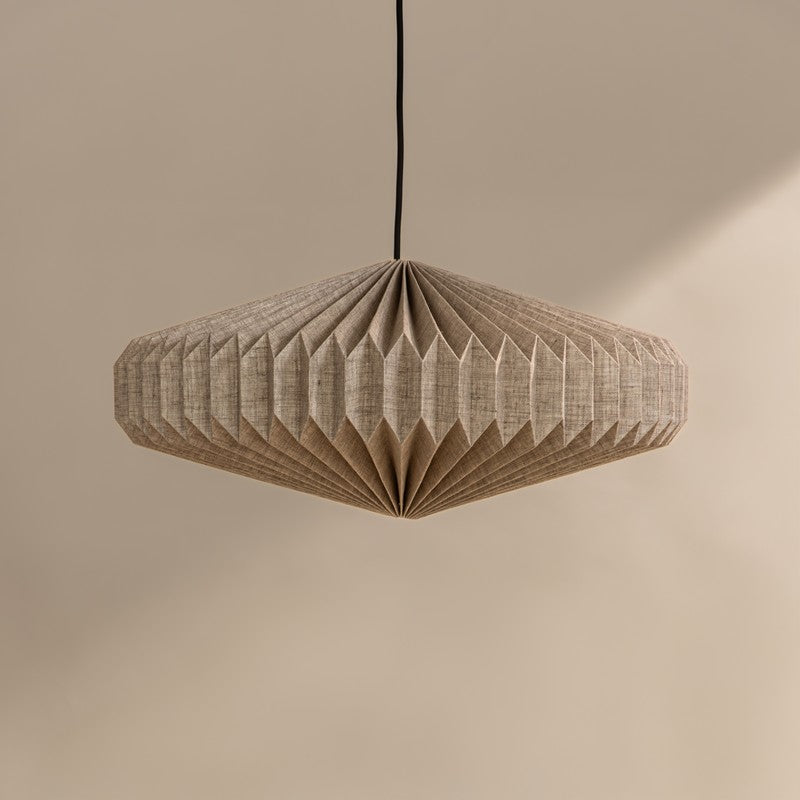 Fig Living Oblong Paper Ceiling Lamp - Grey media 3