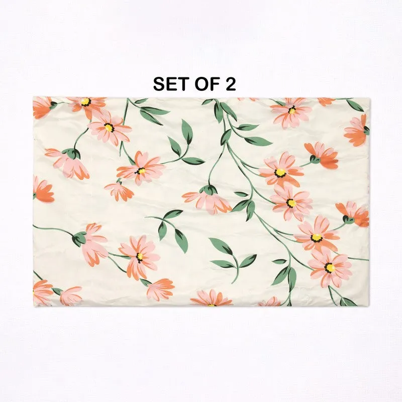 Flora Style Cotton Bedsheet - 300 TC media 6