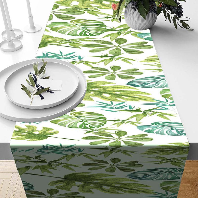 Libra Poly Canvas Table Runner