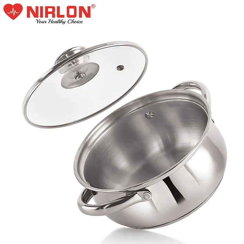 Nirlon Handi With Lid - 2900 mL/7 Inches media 5