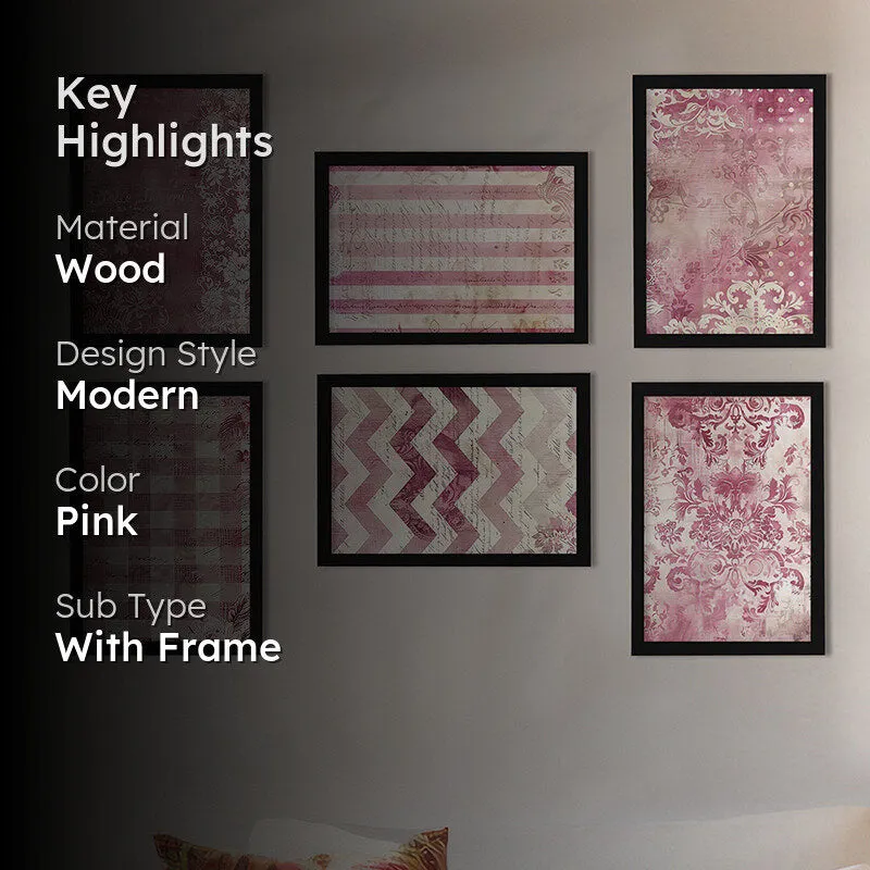 Geometry Of Patterns Wall Art - Set Of Six media 2