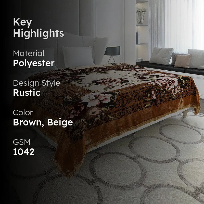 Monte Carlo Luxe Blossom Blanket - 1042 GSM media 2
