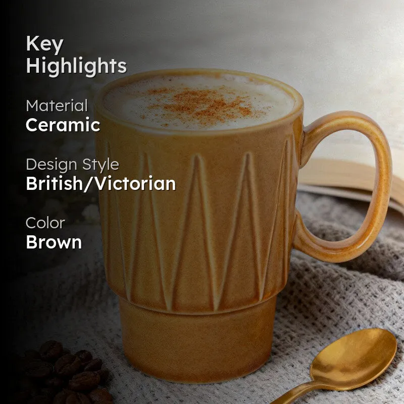 Kindred Ceramic Mug (Mustard) - 350 mL media 2