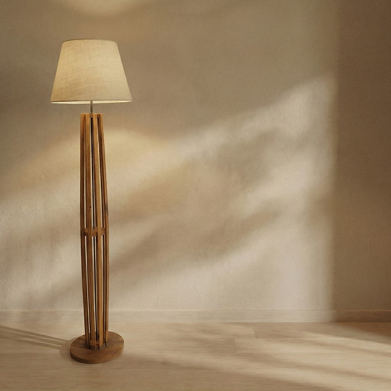 Zephyra Wooden Floor Lamp media 5