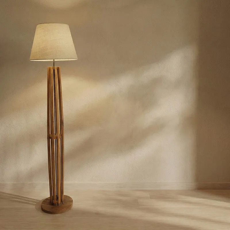 Zephyra Wooden Floor Lamp media 5