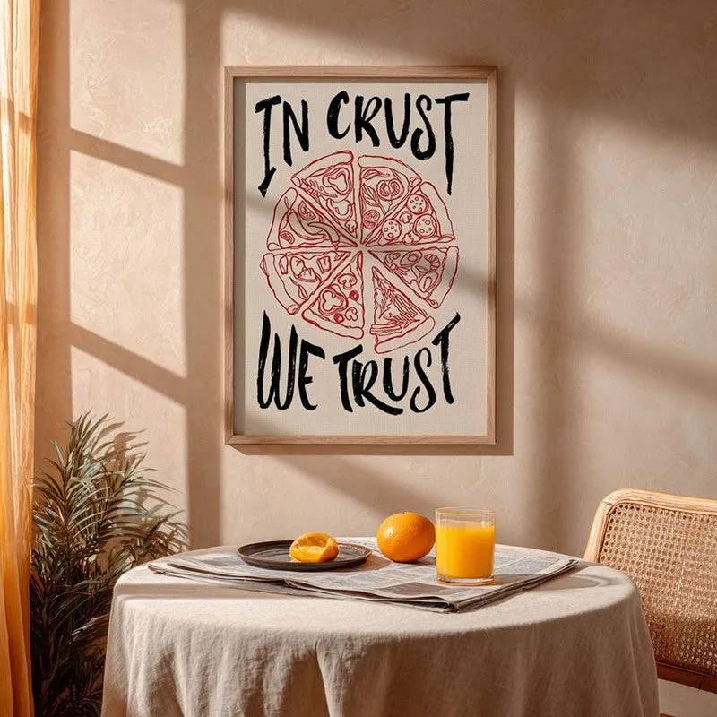 Crust Trust Archival Canvas Wall Art - Brown media 4