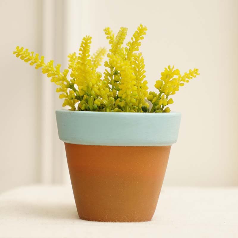 Pastel Mimic Planter - Blue media 3