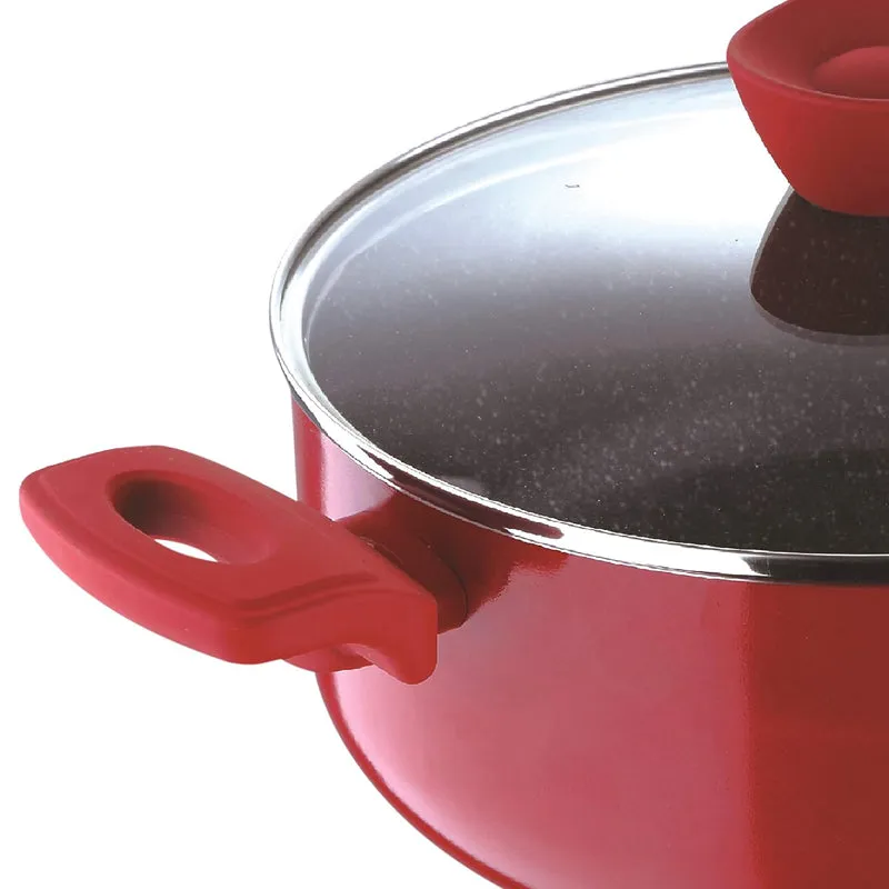 Bergner Bellini Plus Non Stick Casserole With Lid - 3500 ML media 5