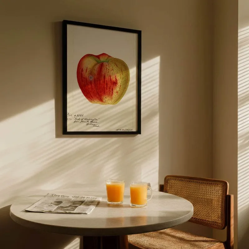 AppleHue Archival Canvas Wall Art - Black media 5