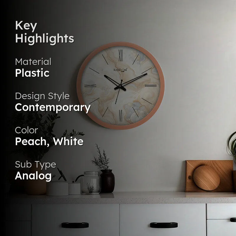 Chrono Vibe Analog Wall Clock media 2
