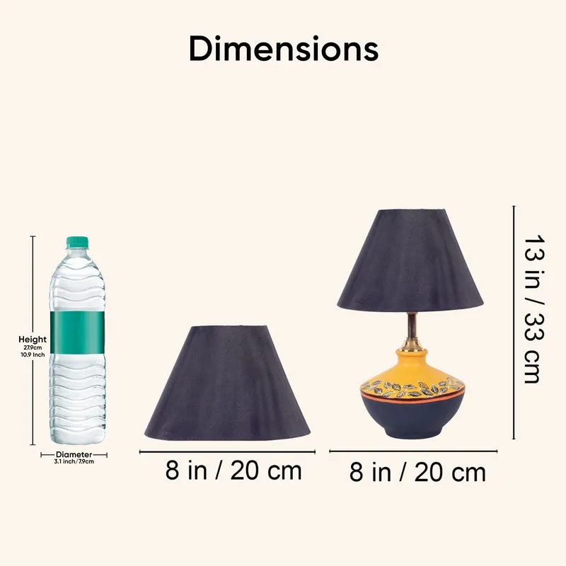 Jericha Terracotta Table Lamp - Multicolor media 11