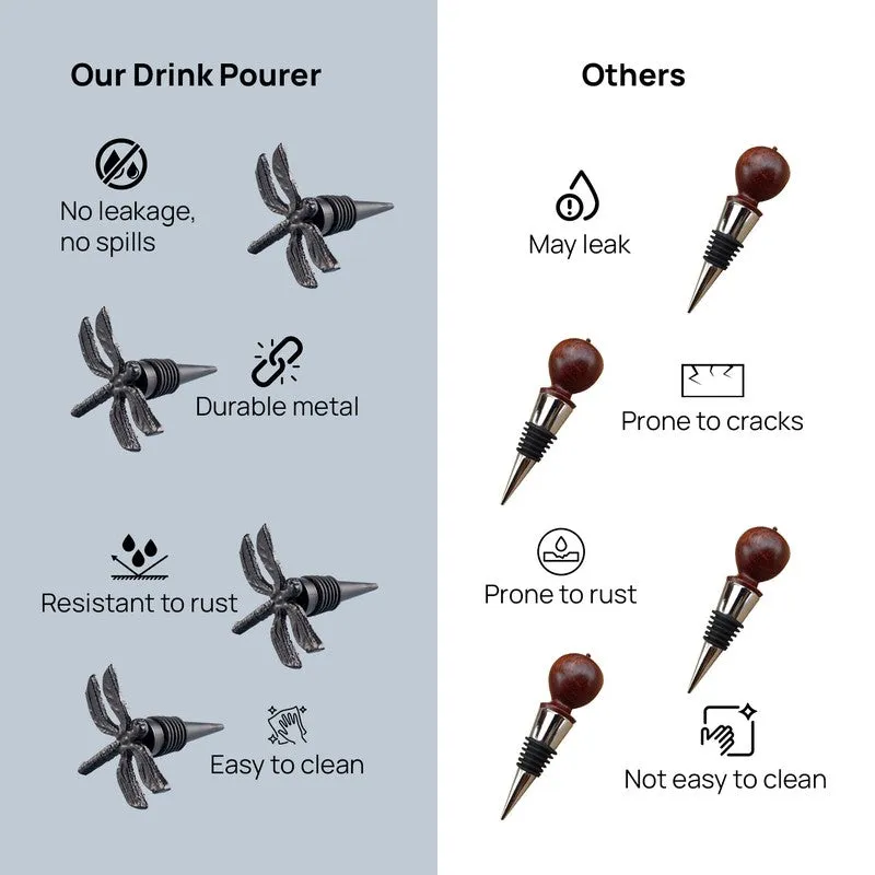 Flutter Flow Stainless Steel Pourer - Black media 6