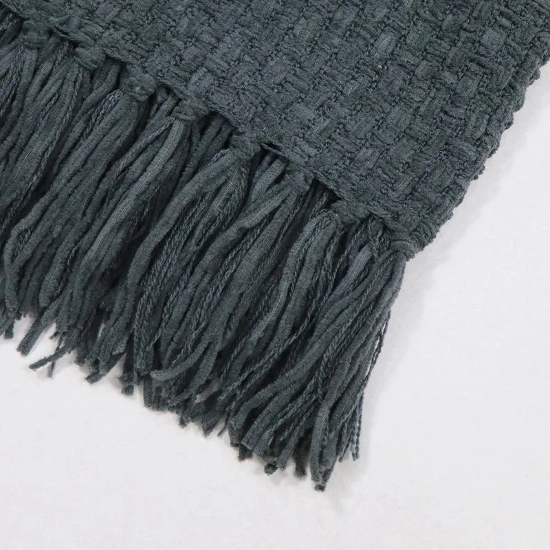 Cozy Loom Throw - Blue media 5