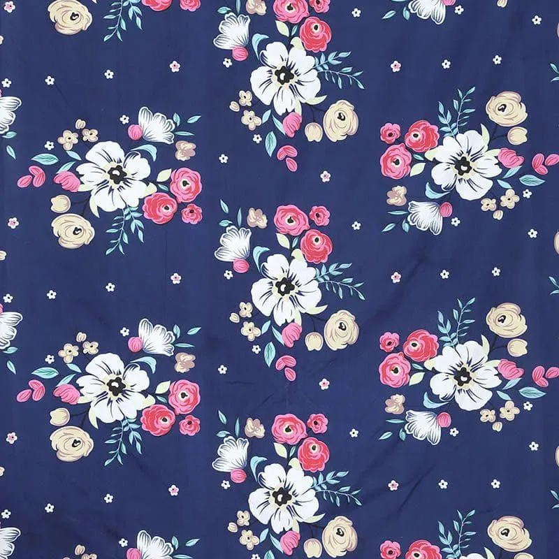 Edna Floral Bedsheet - 150 GSM media 4