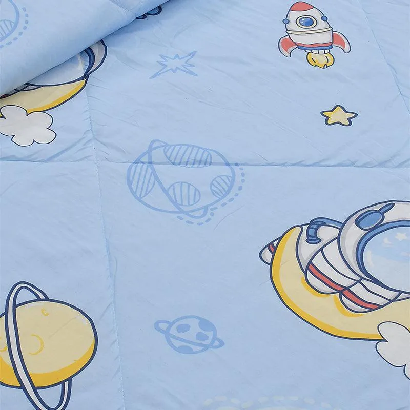 Space Astronauts Kids Cotton Comforter - 210 GSM media 7