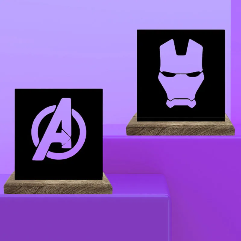 Iron Man & Avengers Showpiece - Set Of Two media 3