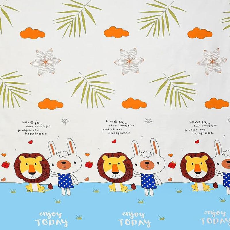 Roar-tastic Nights Kids' Cotton Duvet Cover - 210 TC media 5