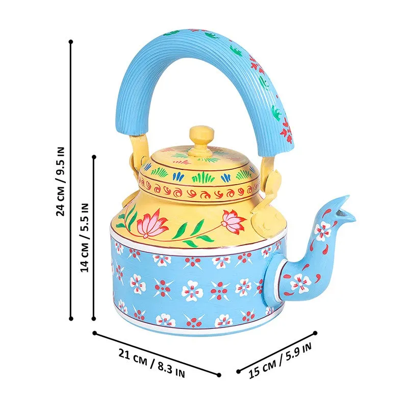 Brew Serve Handpainted Tea Set With Stand  - Eight Piece Set media 11