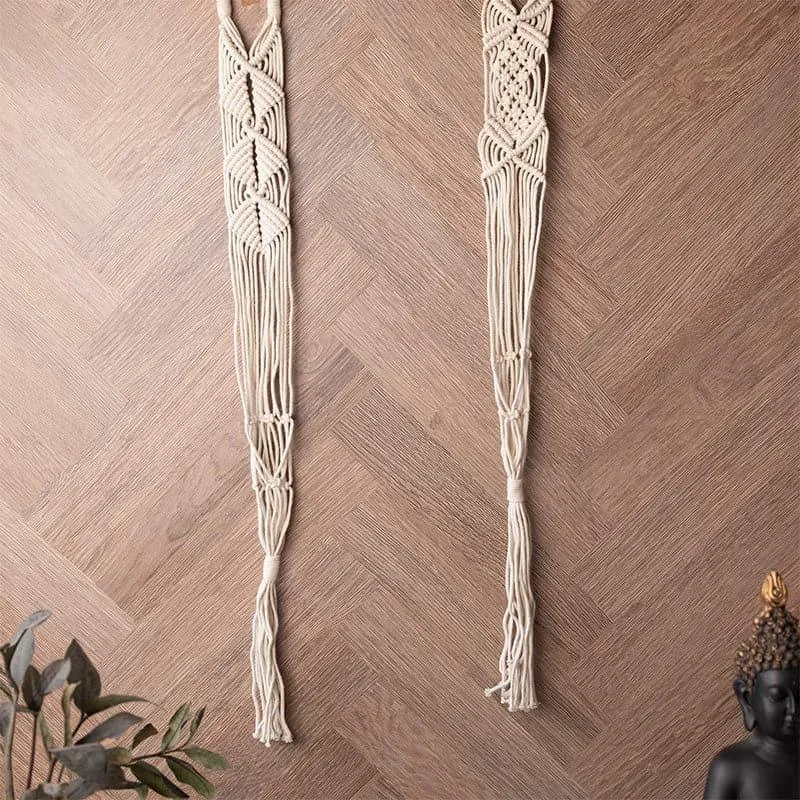 Cosette Macrame Planter - Set Of Two media 3