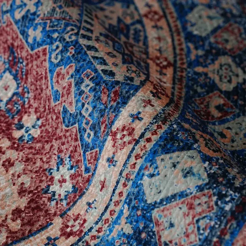 Oriental Tradition Round Recycled PET Rug media 5