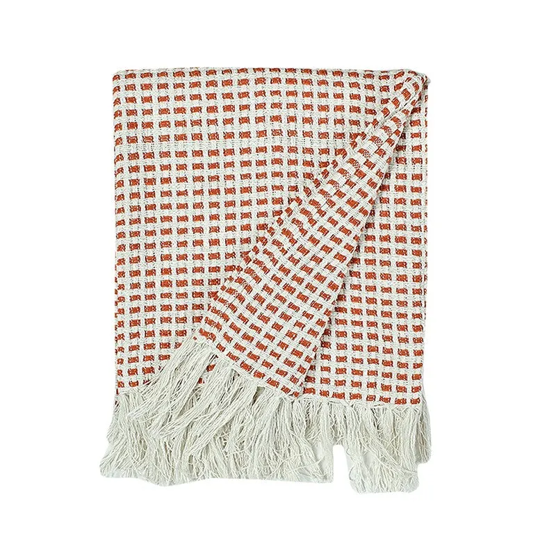 Bohemian-Inspired Throw -Orange media 5