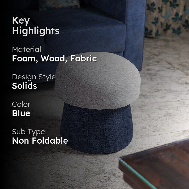 FrostHue Pouffe Dual Tone - Blue media 2