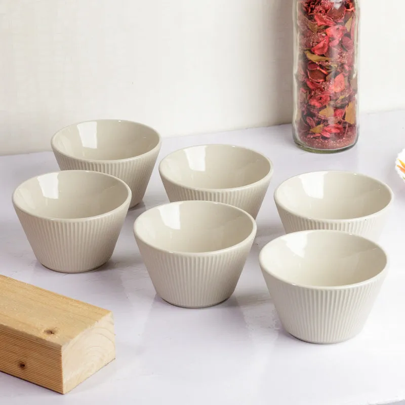 Valton Snack Bowl(300 mL) - Set Of Six - 4