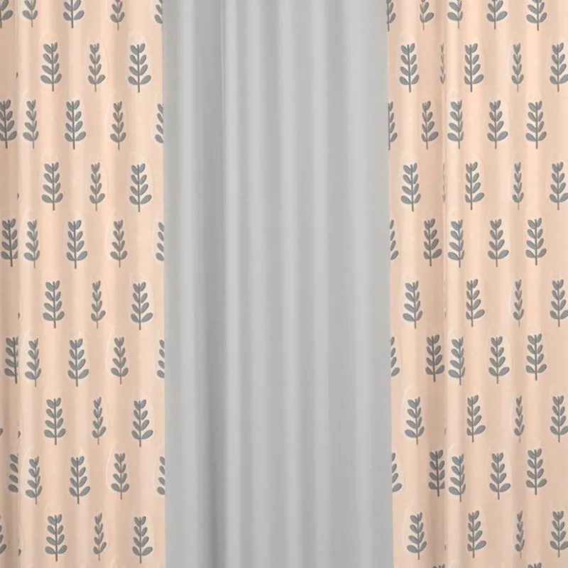 Blue Drift Curtains - Set of Three media 3
