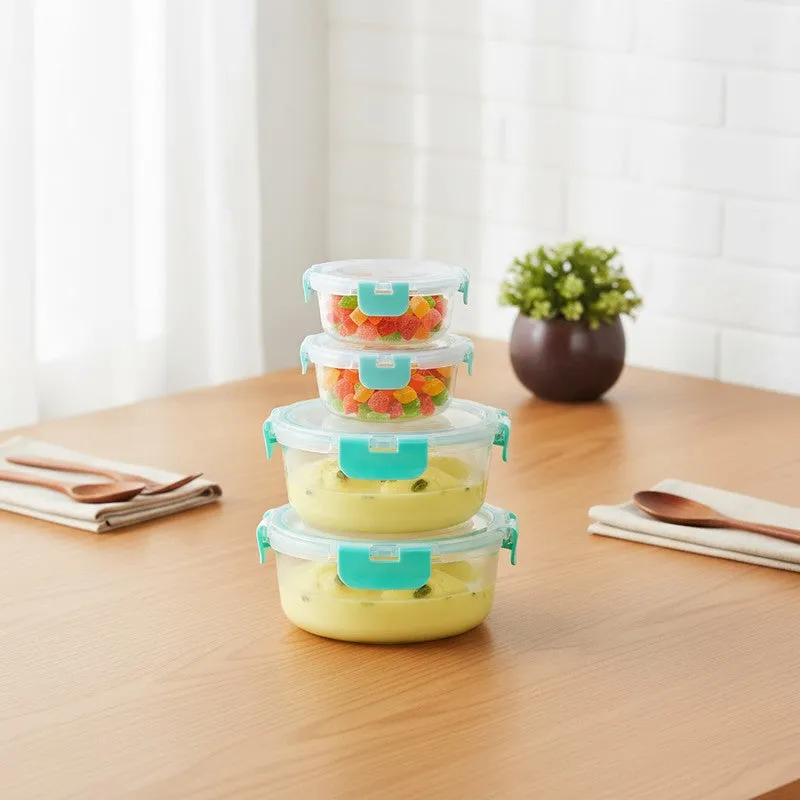 Pakroa Leak Proof Glass Lunch Box - Set Of Four media 3