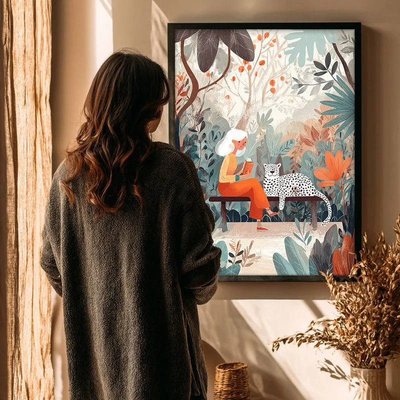 TropicTales Canvas Wall Painting - Black Frame media 5