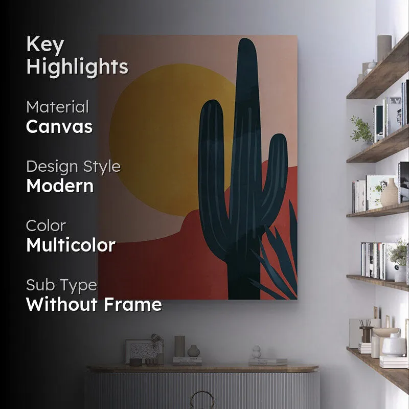 Desert Sunsets Wall Painting media 2