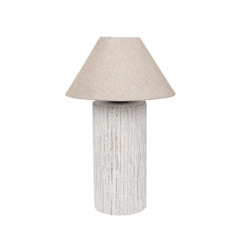 Hila Ina Fabric Table Lamp - White image 5