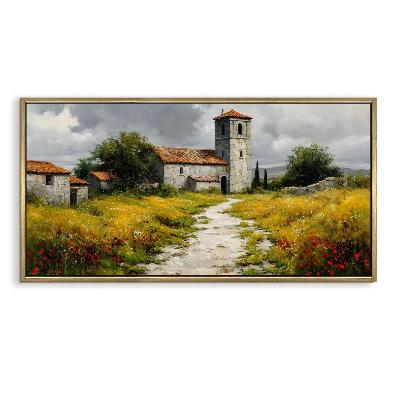 Country Light Canvas Wall Painting With Frame media 3
