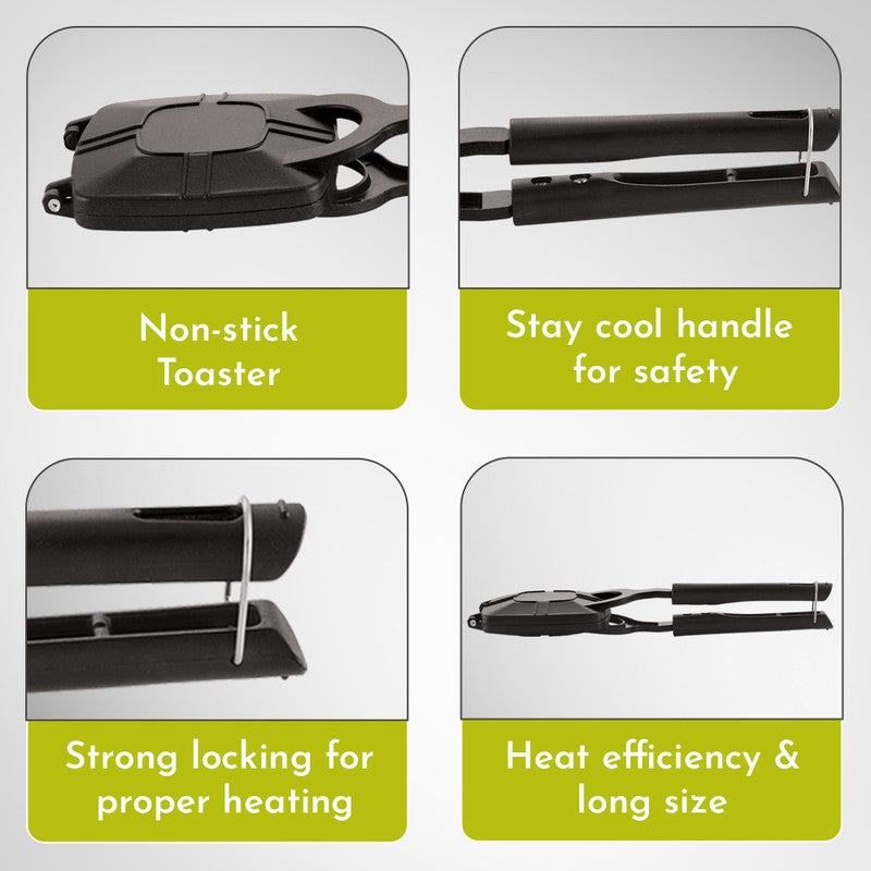 Crisp Flame Sandwich Non-Stick Griller media 6