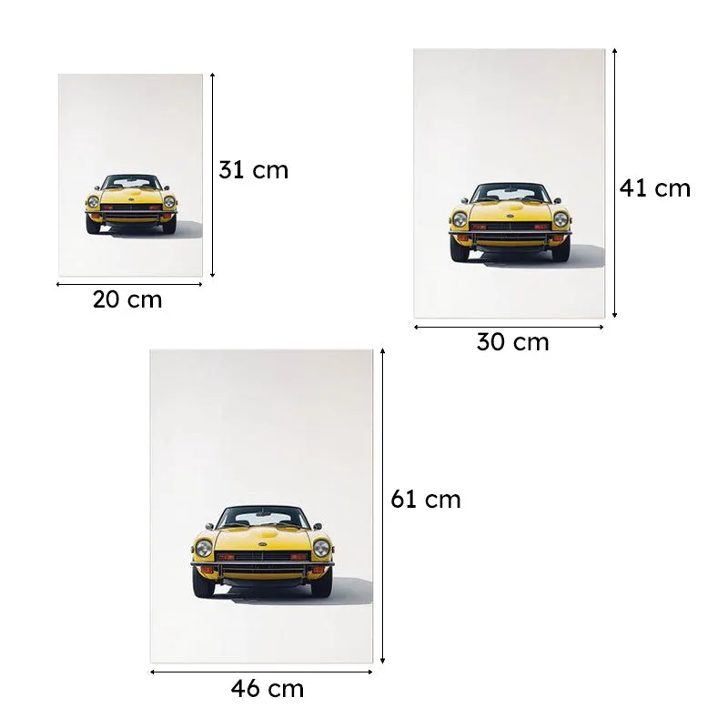 Yellow Racer Wall Poster media 10